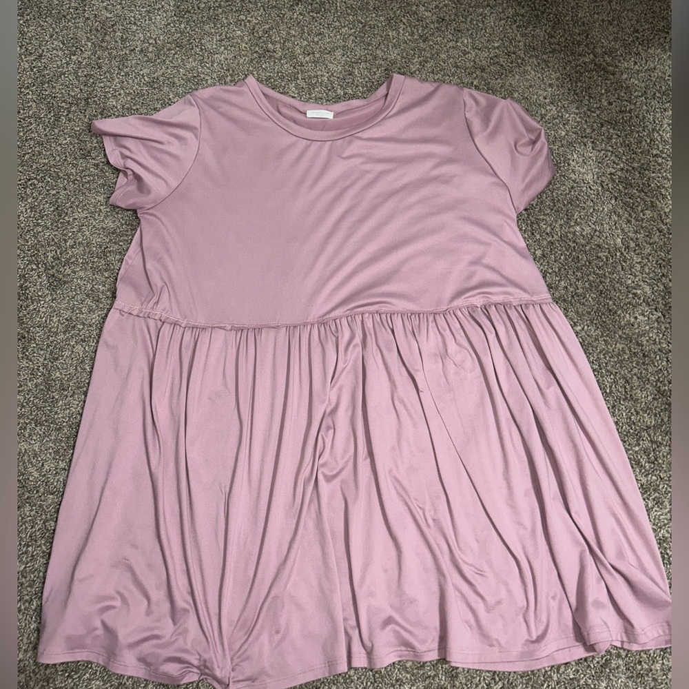 Mauve dress from Chic Soul in a size 2XL